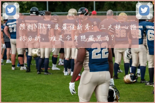 预测NBA年度最佳新秀:三大核心指标分析,谁是今年隐藏黑马?